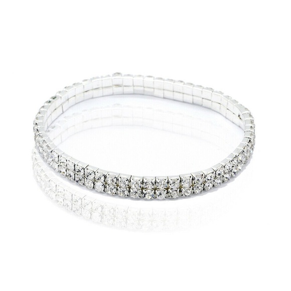 Ankle bracelet  1 or 2 or 3 ROWS elastic - Picture 6 of 7